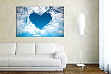 Obraz Modré Srdce zs4101