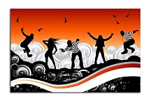 Obraz na stenu DiscoShow zs5167