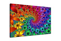 Obraz na stenu Farebná špirála zs5166