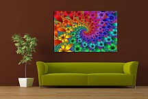 Obraz na stenu Farebná špirála zs5166