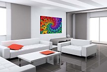 Obraz na stenu Farebná špirála zs5166