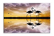 Obraz na stenu Pár plameniakov zs4292