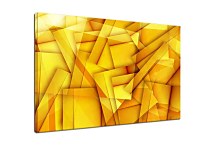 Obraz žltý abstraktný  zs5301