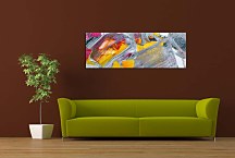 Obraz panoráma abstraktný zs149