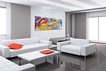 Obraz panoráma abstraktný zs149