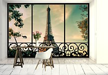 Fototapeta Paríž Eiffelova veža FXL0737