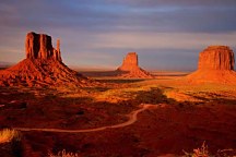 Príroda Fototapeta - Monument Valley 3209 - samolepiaca