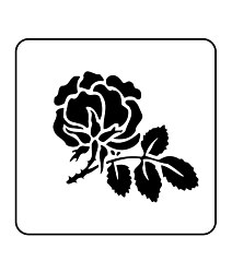 Šablóna Shabby Chic Rose Craft Mini ST198