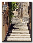 Schody, Tarragona, Španielsko - Obraz CS0075