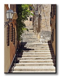Schody, Tarragona, Spain - Obraz CD0075