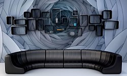 Fototapeta 3D Tunel Špirála FXL0745