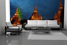 Tapety Miest - Thajsko Wat Phra Sri Sanphet 3367 - samolepiaca