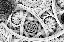 Abstrakcja architektoniczna - fototapeta FS0747