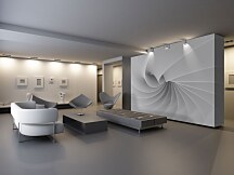 Abstrakcja, fala 3d - fototapeta FXL0760