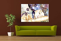 Obraz Akvarel - Spiaca kráska zs29163