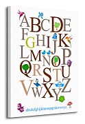 Alfabet II - obraz na płótnie CS3044