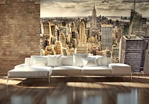 New York, sleepless sepia - fototapeta FXL0723