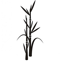 Bambus - Šablóna na maľovanie J80