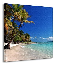 Tropikalna plaża - Obraz na płótnie CKS0413
