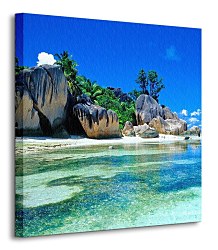 Seychelles, pláž - Obraz CKS0455