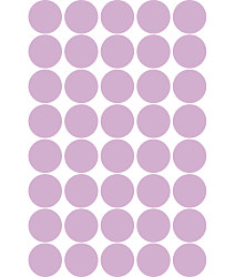 Bodkované nálepky fialové