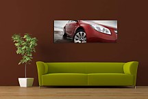 Červené auto - Foto obraz zs10106