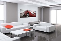 Červené auto - Foto obraz zs10106