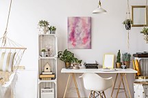 Blur cloudy Milky Way - obraz CHI3710