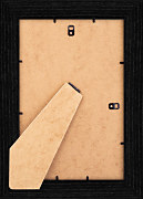 Čierny drevený rám na fotky 21x29,7cm 