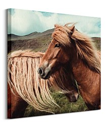 Keller Brandan - Horses with mane - obraz CKM3785