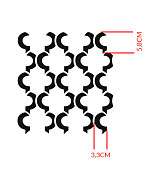 craft šablóna na maľovanie orient safi