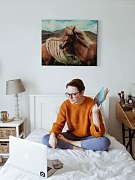 Obrazy s koňmi - Horses with mane - Brandan Keller CS3785