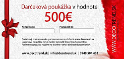 Darčeková poukážka 500 €