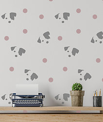 Šablóna Psík s bodkami ST114