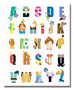 Disney (Alphabet) - Obraz WDC94441