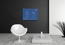 Doctor Who (Dalek Blueprint) - Obraz WDC90822