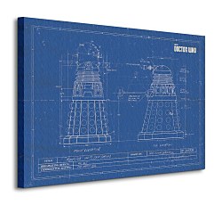 Doctor Who (Dalek Blueprint) - Obraz WDC90822