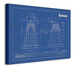 Doctor Who (Dalek Blueprint) - Obraz WDC92489