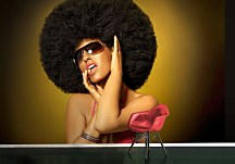 Afro woman - fototapeta FXL0173