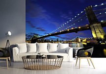 Brooklyn Bridge night - fototapeta FX0211