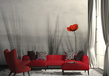 Nechajte váš interiér rozkvitnúť: Skúste štýlové fototapety s kvetmi