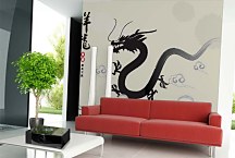 Fototapeta Čínsky drak 4514 - samolepiaca na stenu