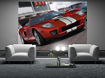 Červený športiak - Fototapeta FM0008