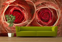 Fototapety Červené ruže 4239 - samolepiaca na stenu