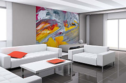 Biele steny v obývačke? Nebláznite a inšpirujte sa krásnymi fototapetami