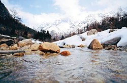 Horský potok - fototapeta FS4386