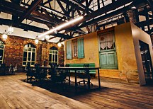 Žltý domček - fototapeta FX3581