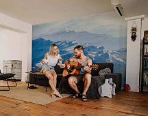 Sneh na horách fototapeta FX3719