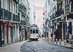 Ulica Lisabon fototapeta FX3789