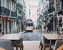 Ulica Lisabon fototapeta FX3789